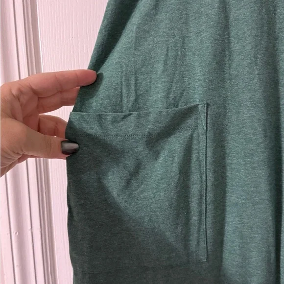 Pact Organic Cotton Women’s Jumpsuit – Green, Size Small, Built-in Bra - Picture 5 of 7